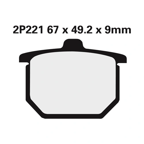 BRAKE PADS 2P-221 NS