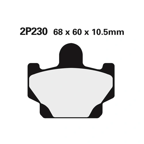 BRAKE PADS 2P-230 SS