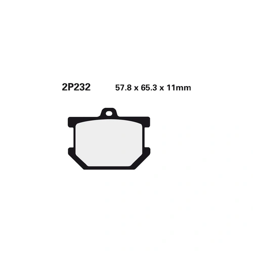 BRAKE PADS 2P-232 SS