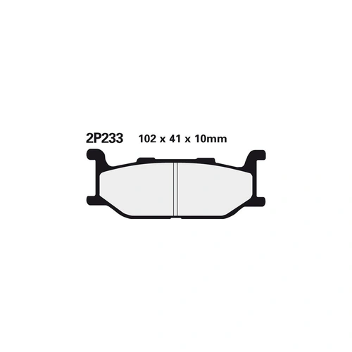 BRAKE PADS 2P-233 NS