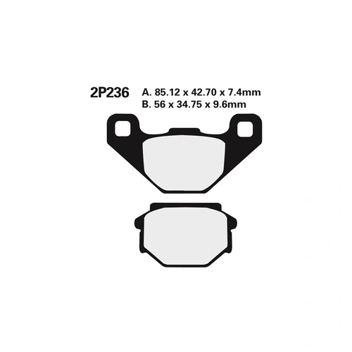 BRAKE PADS 2P-236 NS
