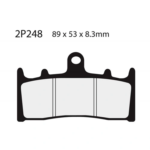 BRAKE PADS 2P-248 ST SINT