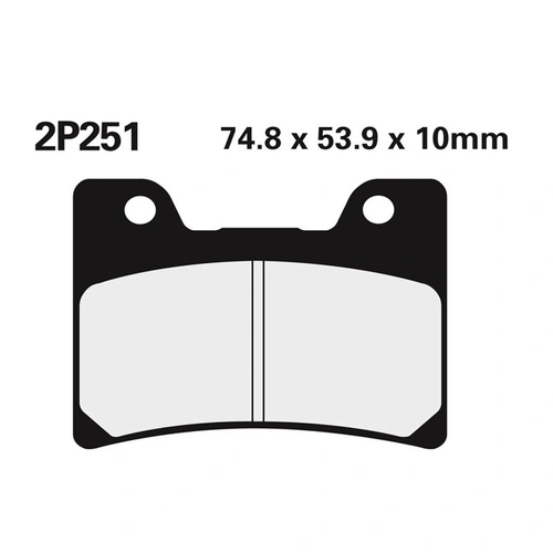 BRAKE PADS 2P-251 NS/SS
