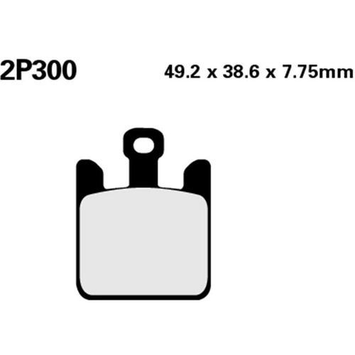 BRAKE PADS 2P-300 ST SINT