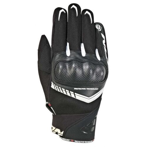 Ixon RS Loop 2 Black White Gloves - SKU:30011104610152X