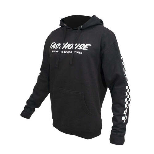 FASTHOUSE YT LOGO P/O HOODY BK MD - SKU:30310022