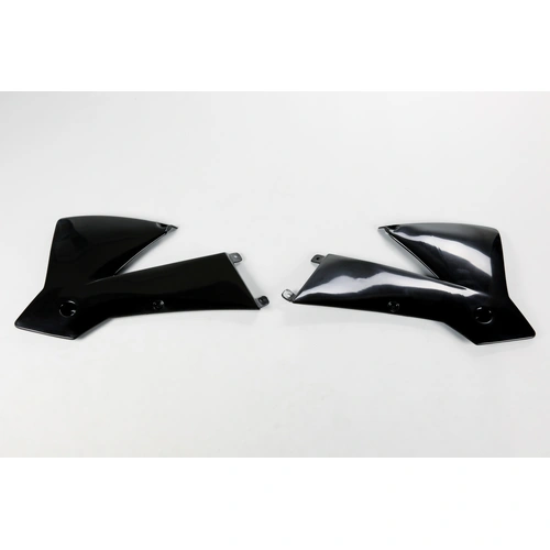 UFO KTM Radiator Shrouds 2 Stroke 01/4 Stroke 01-02 MX Type - Black