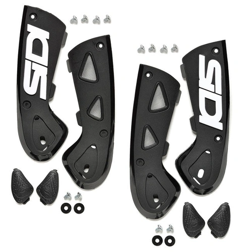 Sidi Vortice Upper Ankle Support Braces - Black - SKU:3102430