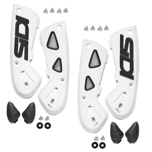 Sidi Vortice Upper Ankle Support Braces - White - SKU:3102431