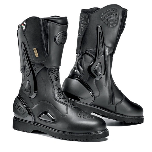 Sidi Armada Gore-Tex Adventure Boots - Black/Black - 46