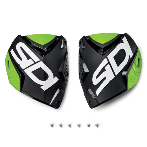 Sidi Crossfire 2 Shin Plate - Black/Green