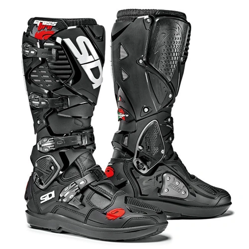 Sidi Crossfire 3 SRS MX Boots - Black/Black - 44 - SKU:3104251