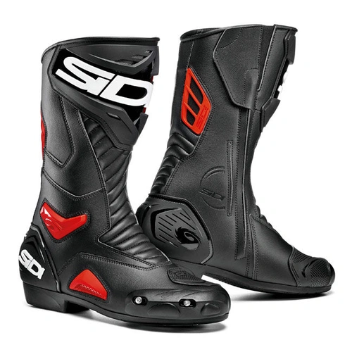 Sidi Performer Road Boots - Black/Red - 48 - SKU:3104759