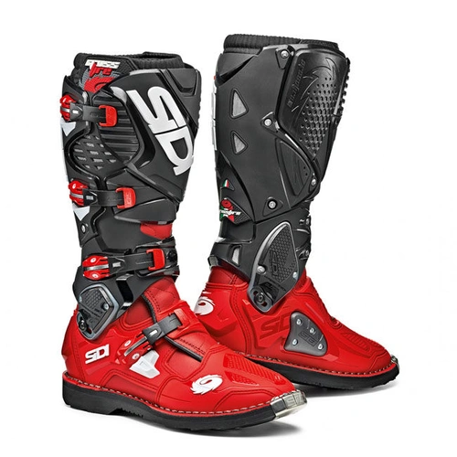 Sidi Crossfire 3 MX Boots - Red/Red/Black