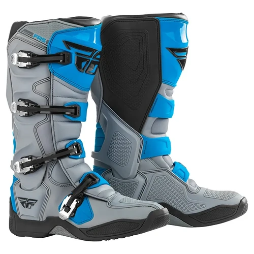 Fly Racing FR5 MX Boots - Grey/Blue - US8 - SKU:3105599