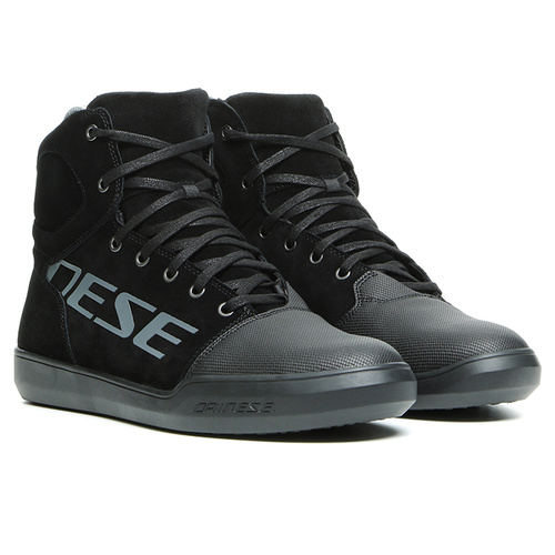 Dainese York D-Waterproof Riding Shoes - Black Iris/White - 41 - SKU:3105849