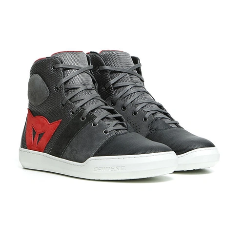 Dainese York Air Riding Shoes - Phantom/Red