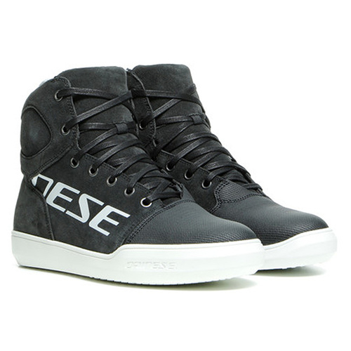 Dainese Ladies York D-Waterproof Riding Shoes - Dark Carbon/White - 42 - SKU:3106092