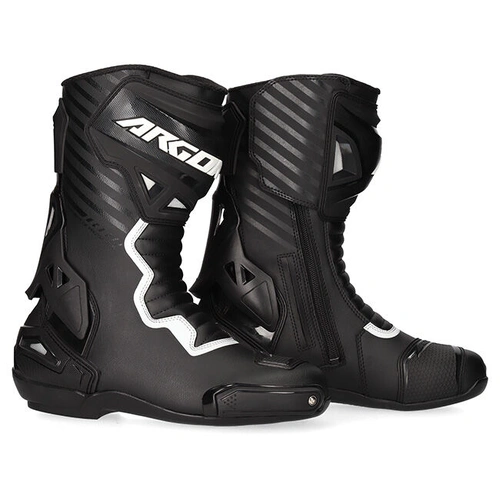 Argon Pursuit Road Boots - Black/White - 41 - SKU:3106234