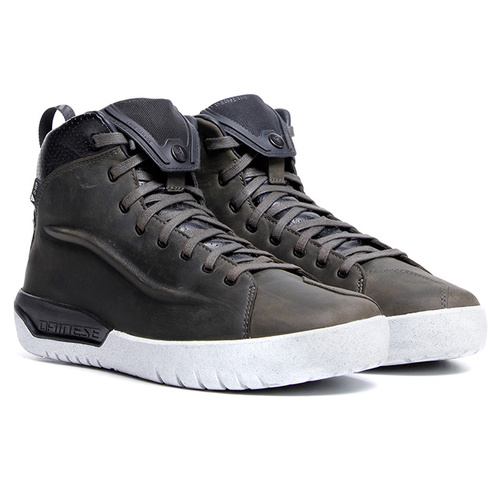 Dainese Metractive D-Waterproof Riding Shoes - Smoke Green/White - 41 - SKU:3106555