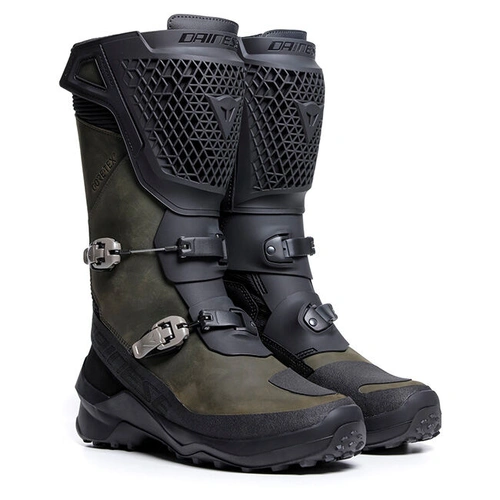 Dainese Seeker Gore-Tex Boots - Black/Army Green