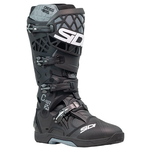 Sidi Crossair X MX Boots - Black/Black - 48 - SKU:3107097