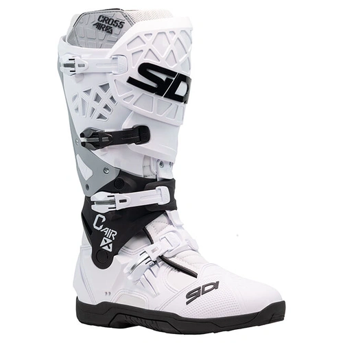 Sidi Crossair X MX Boots - White/Black - 47 - SKU:3107103