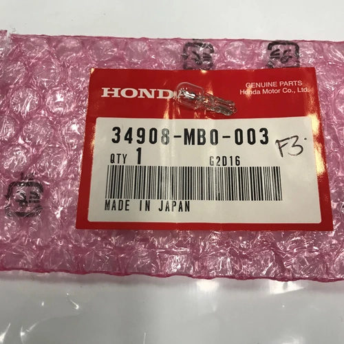 XR650R 2000-06  SPEEDO OEM WEDGE BASE BULB 34908GE0701 - SKU:34908GE0701