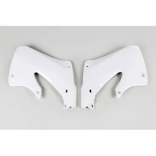 UFO Honda Radiator Shrouds CR125 98-99/250 97-99 - White