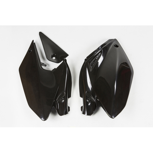 UFO Honda Side Panels CR250X 2004-2015 - Black - SKU:3647001