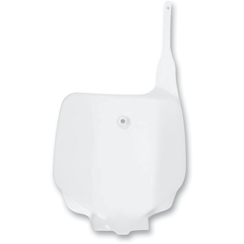 UFO Front Number Plate - Kawasaki KX80/85/100 98-13 - White