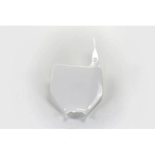 UFO Kawasaki Front Number Plate KX125/KX250 2003-2004 - White