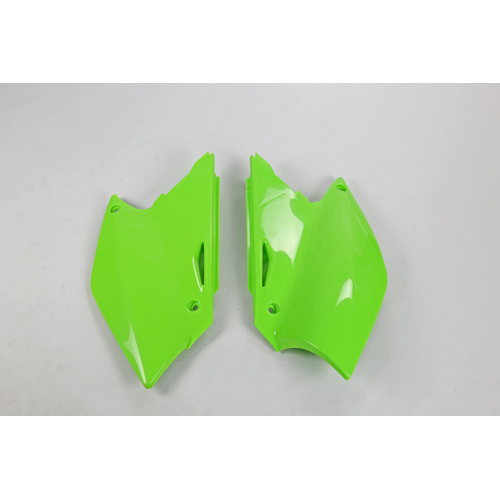 UFO Side Panels - Kawasaki KXF 250 04-05 - Green - SKU:3755026