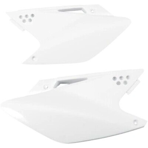 UFO Kawasaki Side Panels - KXF 250 06-08 - White