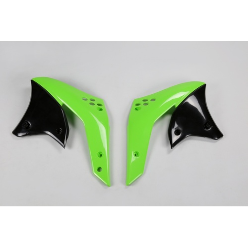 #KX250F RAD SHRDS 07 STD COLOUR 021/026 GRN/BLK - SKU:3783026