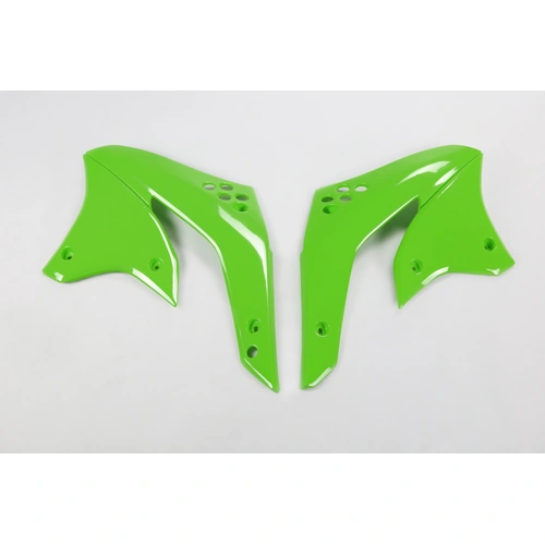 UFO Kawasaki Radiator Shrouds - KX450F 08 - Green