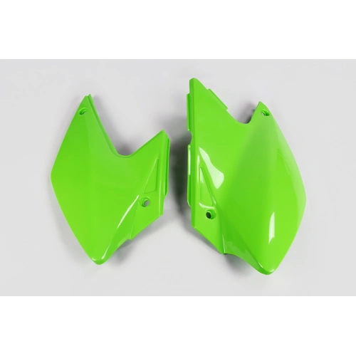 UFO Kawasaki Side Panels - KLX450R 08-18 - Green