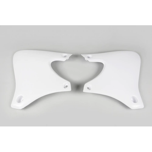 UFO Yamaha Radiator Shrouds - YZ/WR400F 98-00 - White
