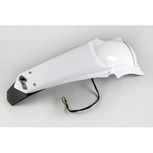 UFO Yamaha Rear Fender WR250F 07-14/450F 07-11 - White