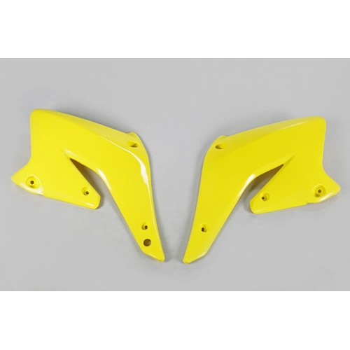 UFO Radiator Shrouds - Suzuki RMZ250 04-06 - Yellow