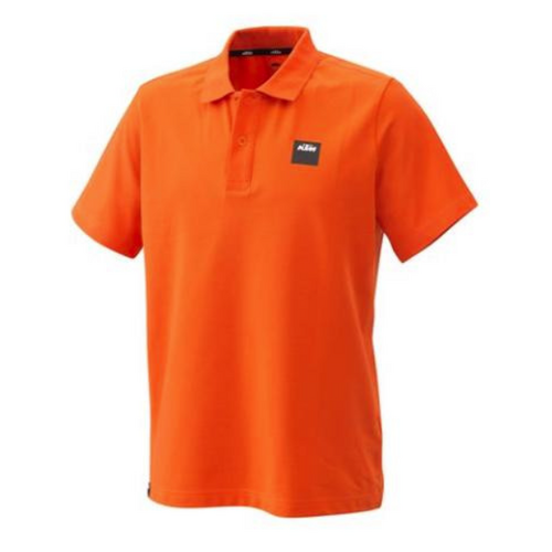 KTM OEM PURE RACING POLO ORANGE Medium  (3PW210015303) - SKU:3PW210015303