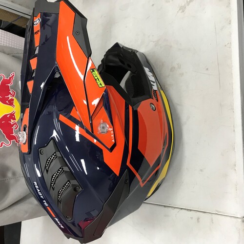 KTM OEM AVIATOR 3 HELMET L/60 (3PW220009304) - SKU:3PW220009304