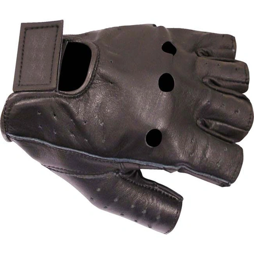 Dri Rider Fingerless Gloves - Black - XL - SKU:4001097