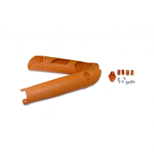 UFO Fork Slider Covers - KTM - SNR SX/SXF 07-14/EXC/F 08-15 - Orange