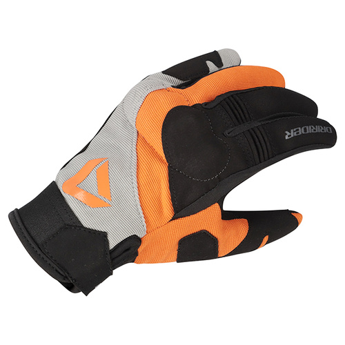 Dri Rider RX Adventure Gloves - Black/Orange - S - SKU:4003809