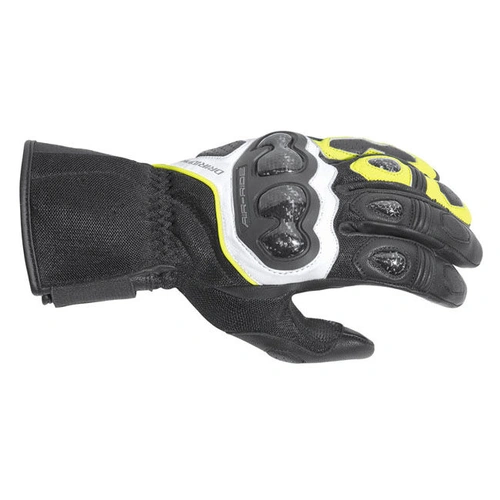 Dri Rider Air-Ride Gloves - Black/White/Yellow