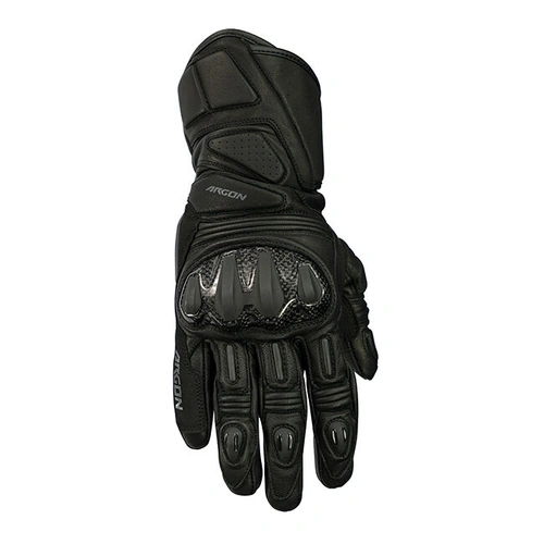 Argon Duty Leather Road Gloves - Black - 3XL - SKU:4006234