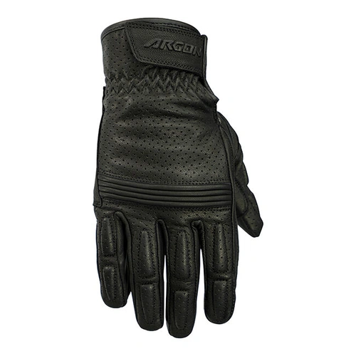 Argon Clash Leather Road Gloves - Black