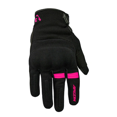 Argon Ladies Swift Textile Road Gloves - Black/Pink - XL - SKU:4006515