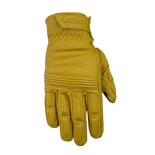 Argon Clash Leather Road Gloves - Tawny - S - SKU:4006562